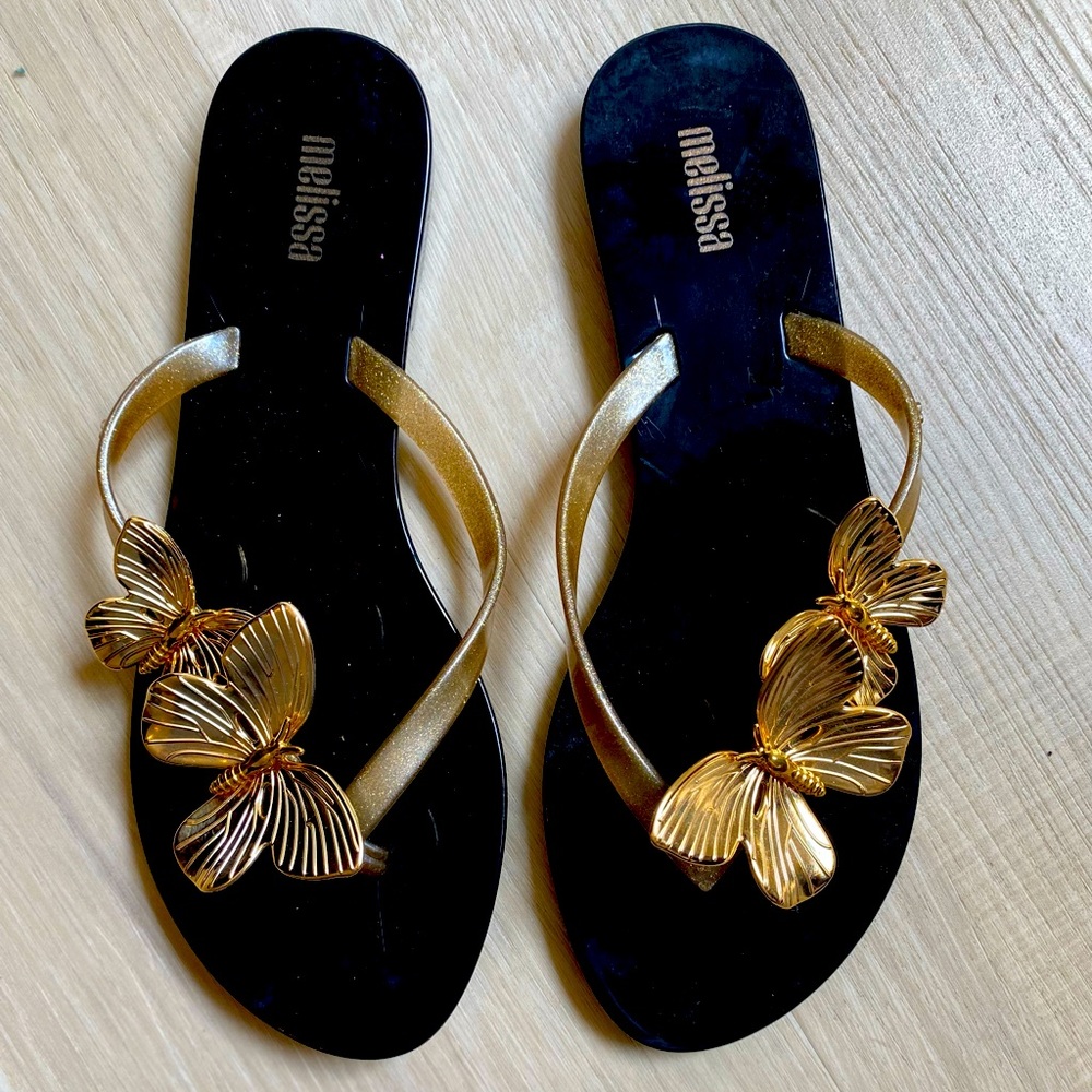 Melissa Butterfly Flip Flops